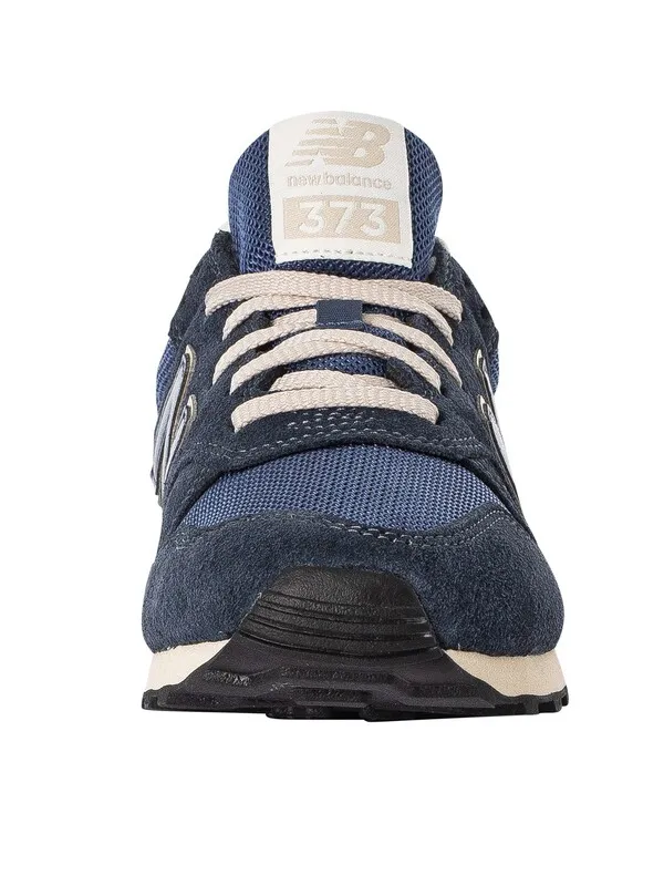 New Balance 373 Suede Trainers - Blue