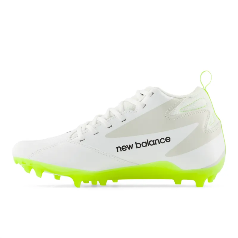 New Balance Men's Rush V4 Mid Lacrosse Cleat - RUSHMWT4