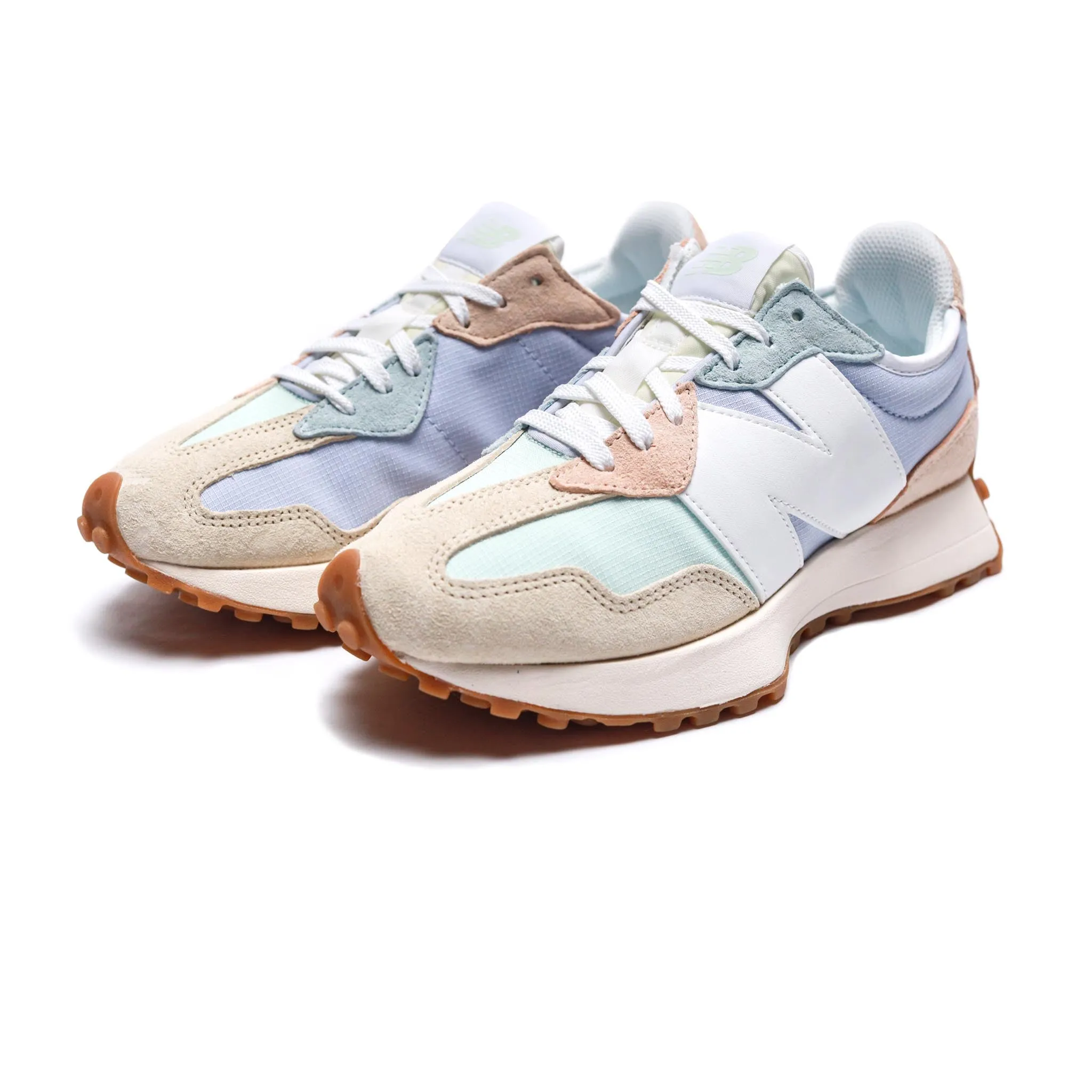 New Balance WS327PAB White/Morning Fog