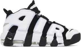 Nike White & Black Air More Uptempo '96 Sneakers