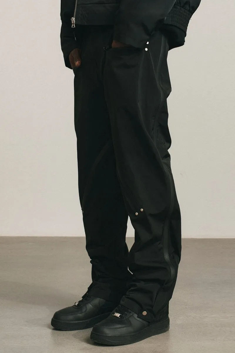 Nylon Zipper Trousers