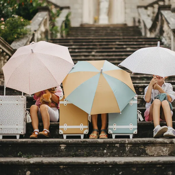 Olli Ella See-Ya Umbrella, Pink Daisies