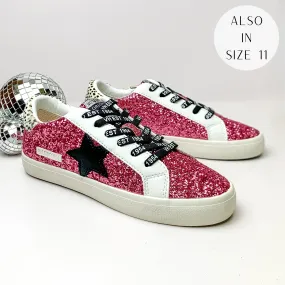 Online Exclusive | Vintage Havana | Flair 4 Sneakers in Pink Glitter Multi