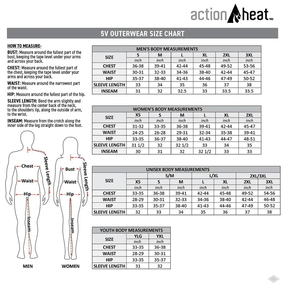 Open Box ActionHeat 5V Battery Heated Softshell Vest - Men's