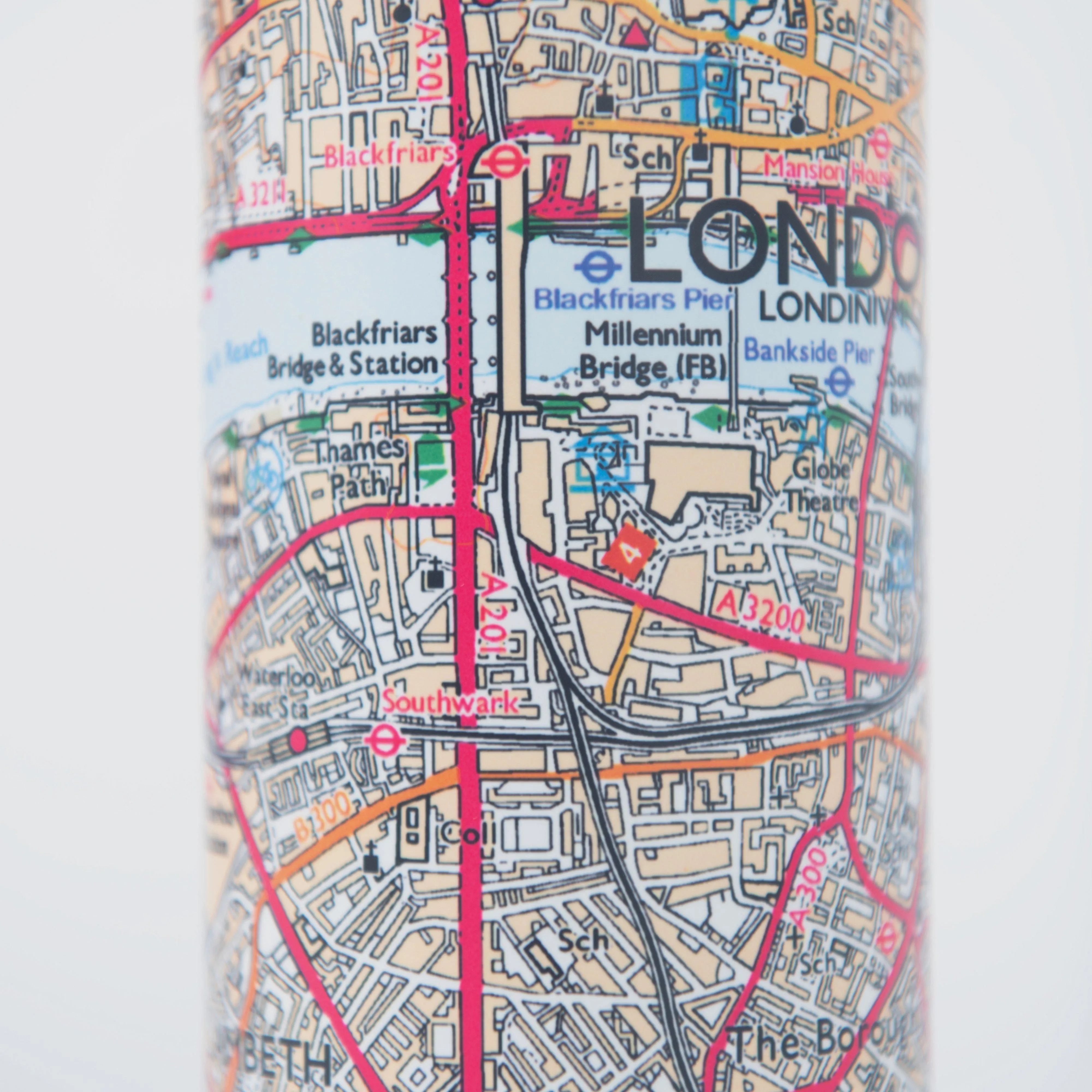 Ordnance Survey River Thames Thermal Bottle | Ultimate Outdoors