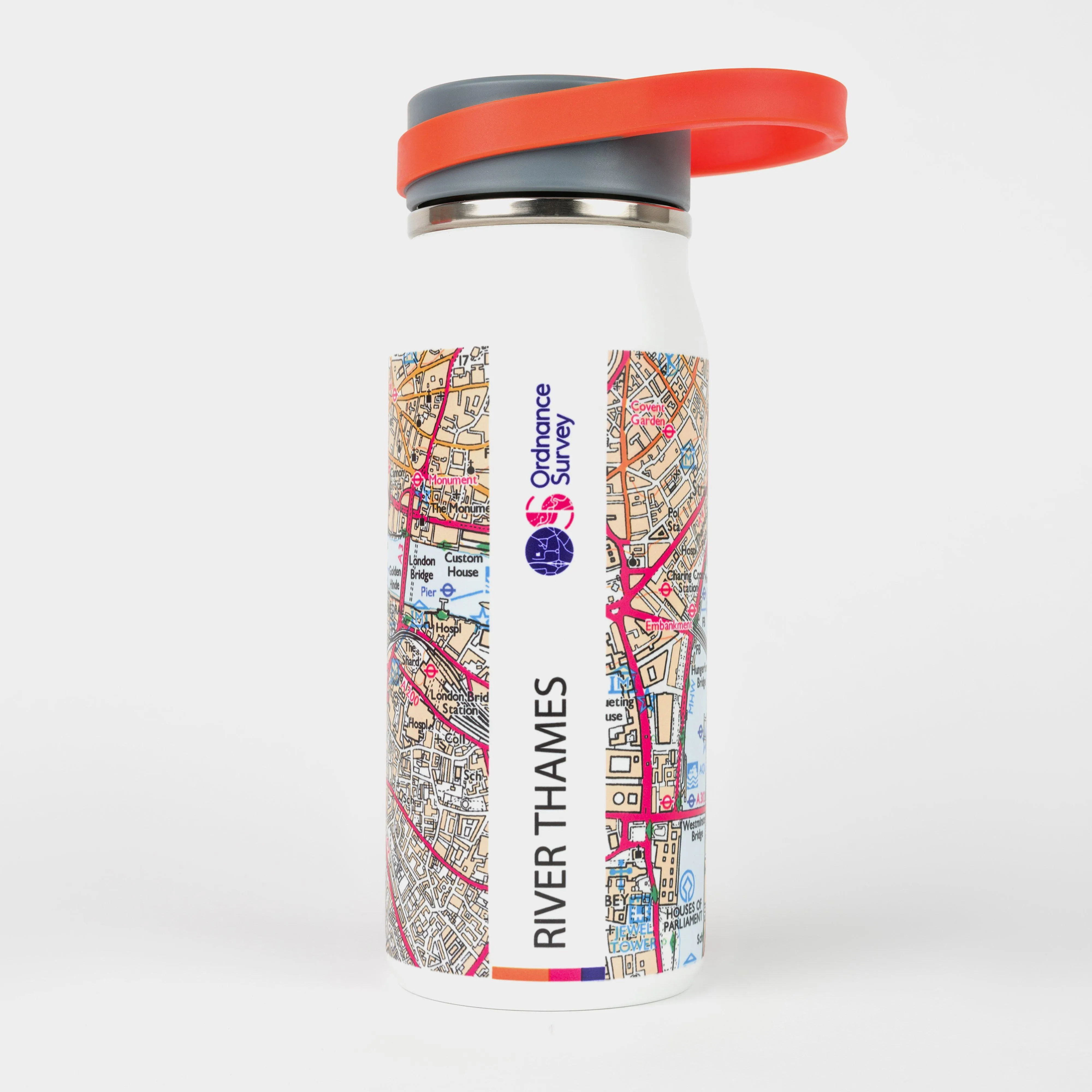 Ordnance Survey River Thames Thermal Bottle | Ultimate Outdoors