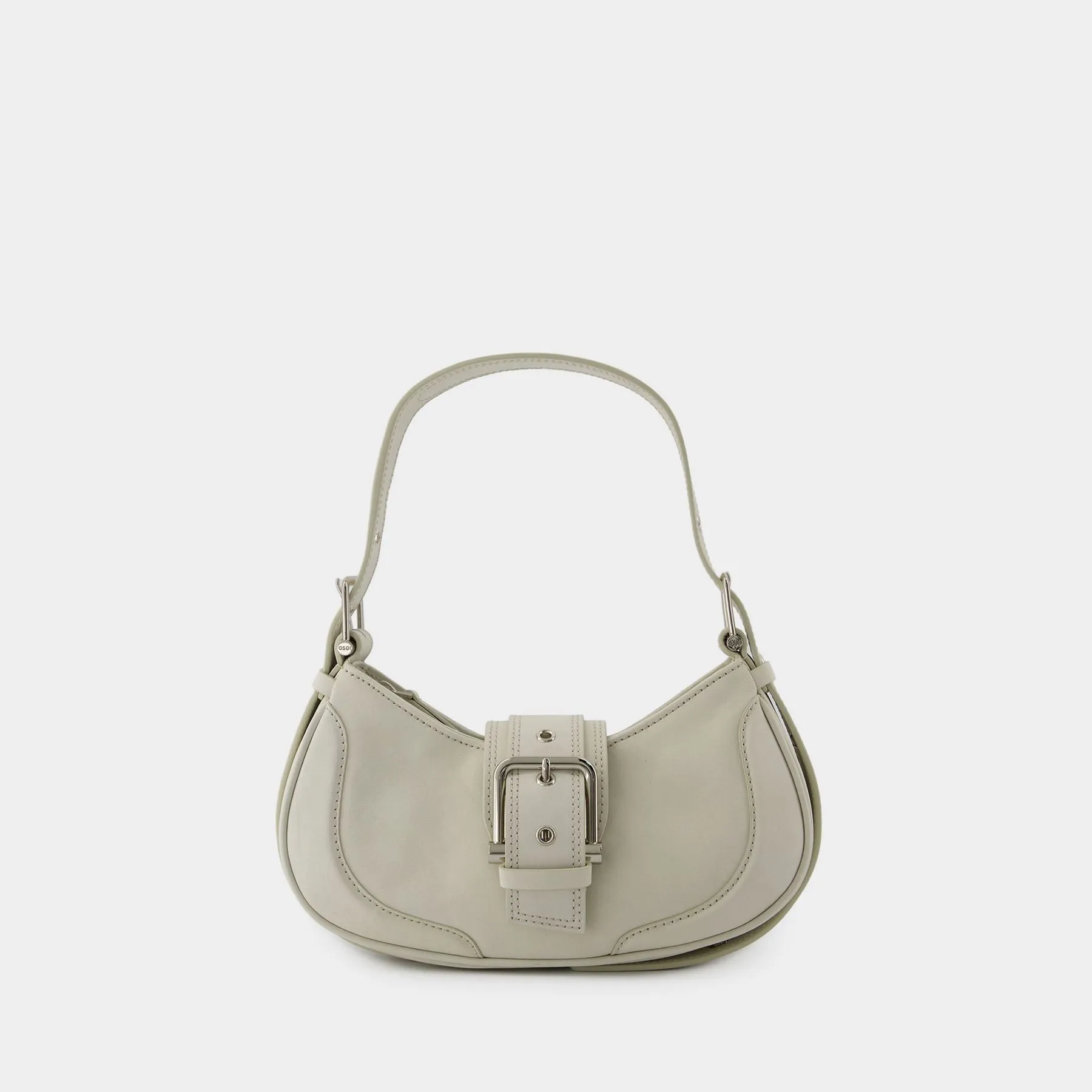 Osoi  Hobo Brocle Shoulder Bag - Osoi - Leather - Cream