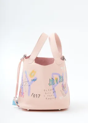 Paint Cube Bag - Pink