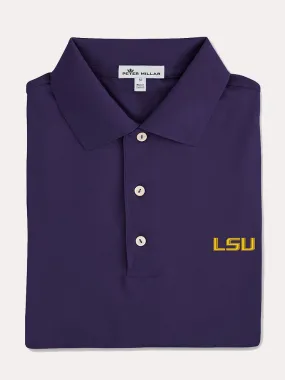     PETER MILLAR  LSU Solid Performance Polo    