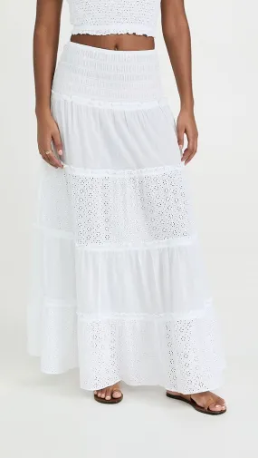 Playa Lucila   Smocked Skirt 