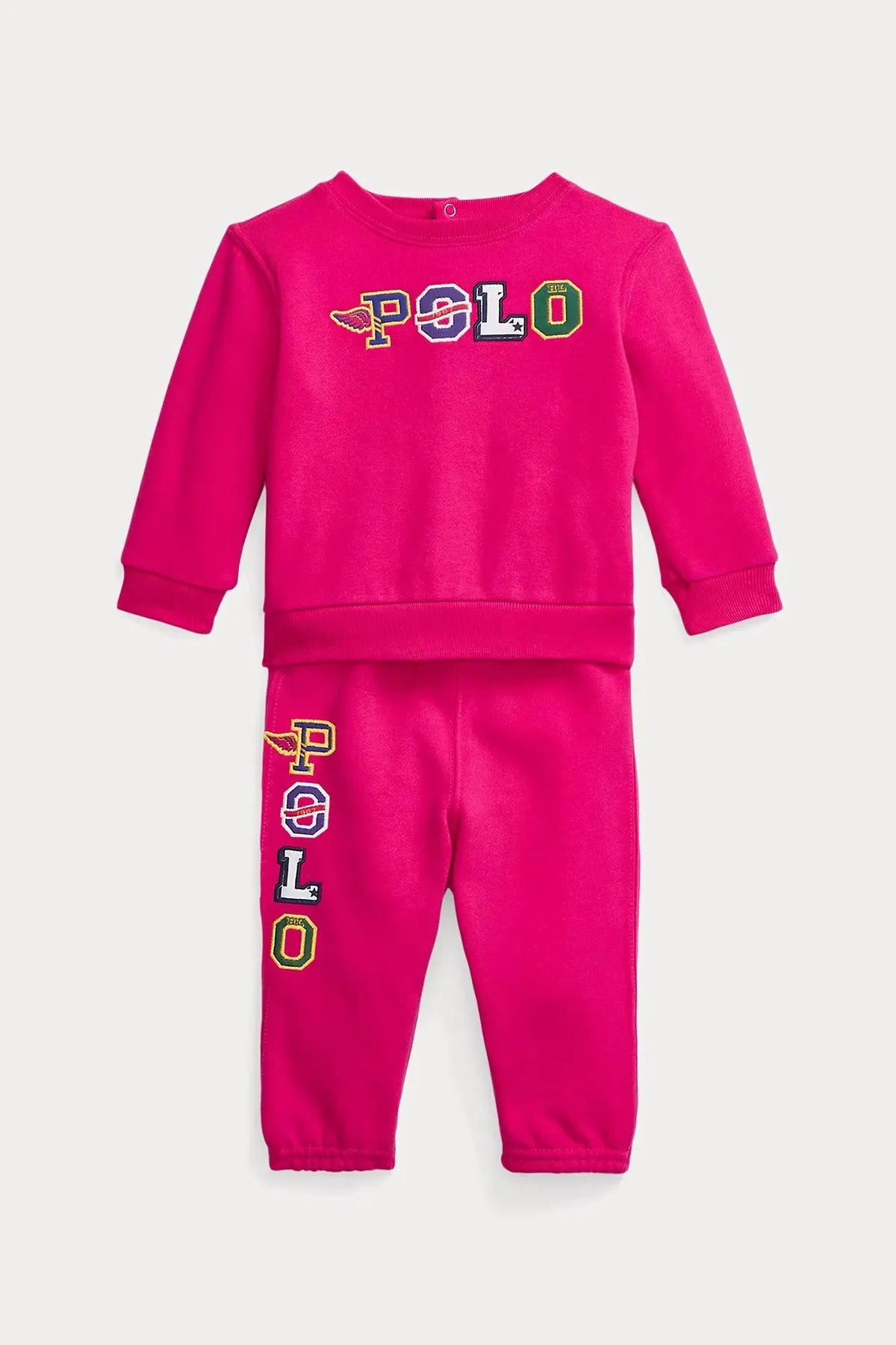 Polo Ralph Lauren Kids 12-24 Aylk Kz Bebek Polo Bear Eofman Takm