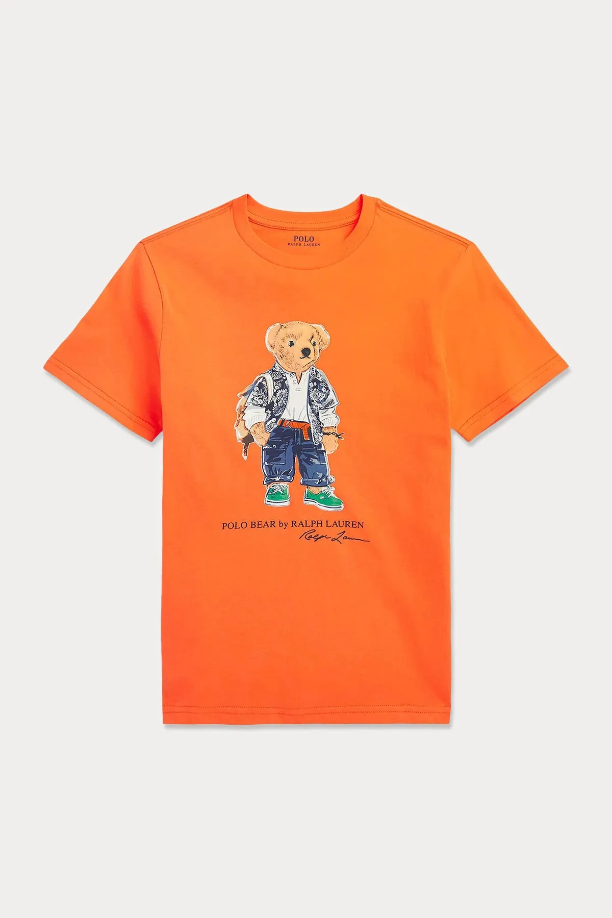 Polo Ralph Lauren Kids 2-7 Ya Unisex ocuk Polo Bear T-shirt