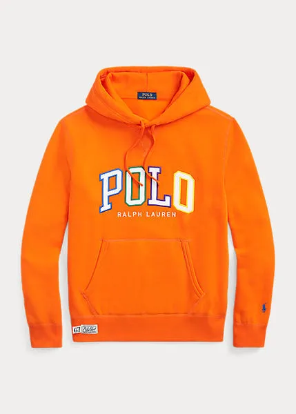 Polo Ralph Lauren RL Fleece Logo Hoodie, Sailing Orange