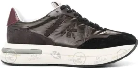 Premiata Cassie panelled sneakers Brown