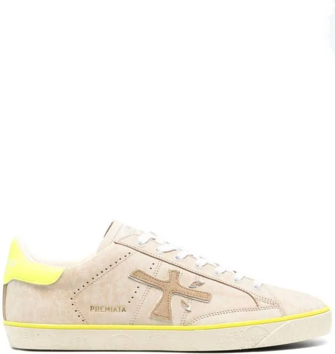 Premiata Steven 6647 suede sneakers Neutrals