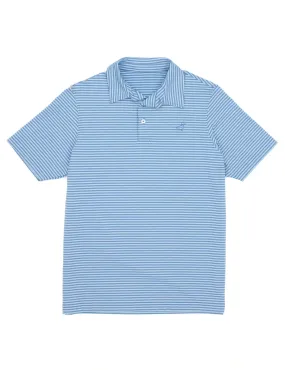 Properly Tied Men’s Waverly Polo - Aquatic