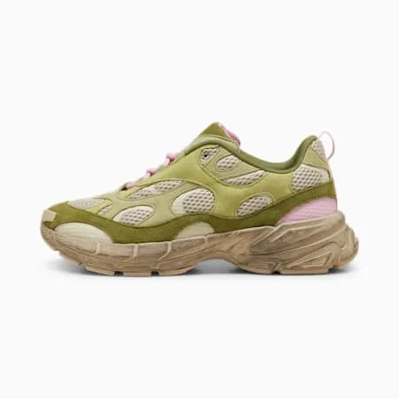 PUMA x KidSuper Velophasis NU Unisex Sneakers | Olive Green-Putty | PUMA SHOP ALL PUMA | PUMA 