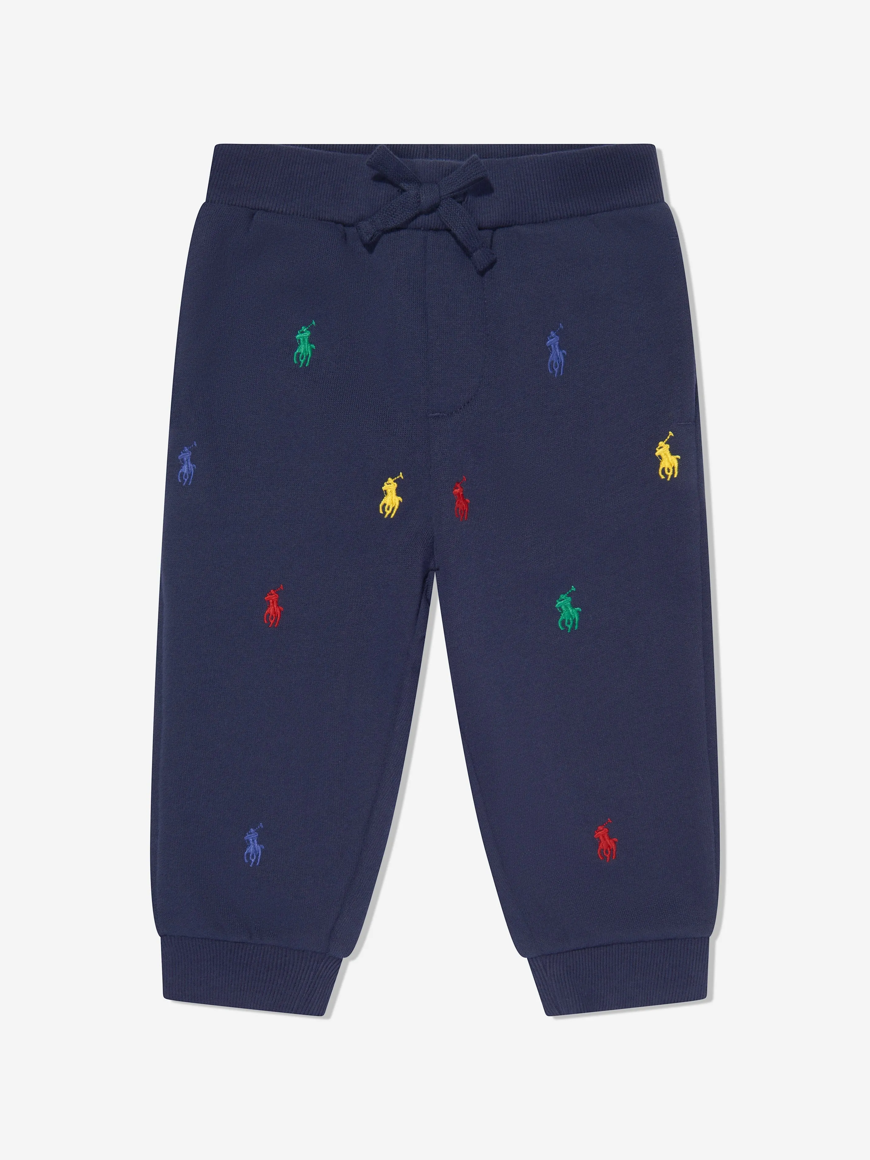 Ralph Lauren Baby Boys Logo Joggers in Navy