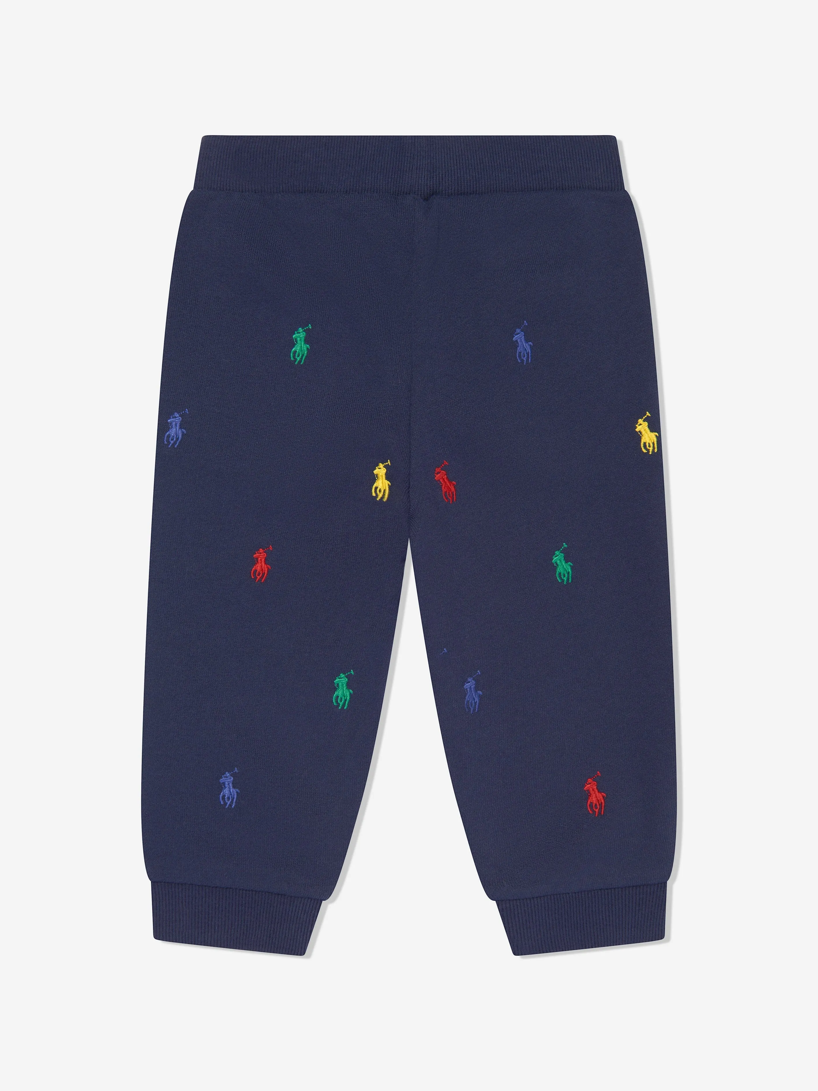 Ralph Lauren Baby Boys Logo Joggers in Navy