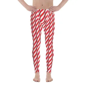 Real Candy Cane Men's Leggings