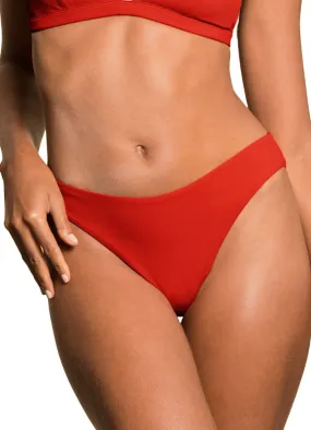 Red Camelia Sublimity Classic Bikini Bottom