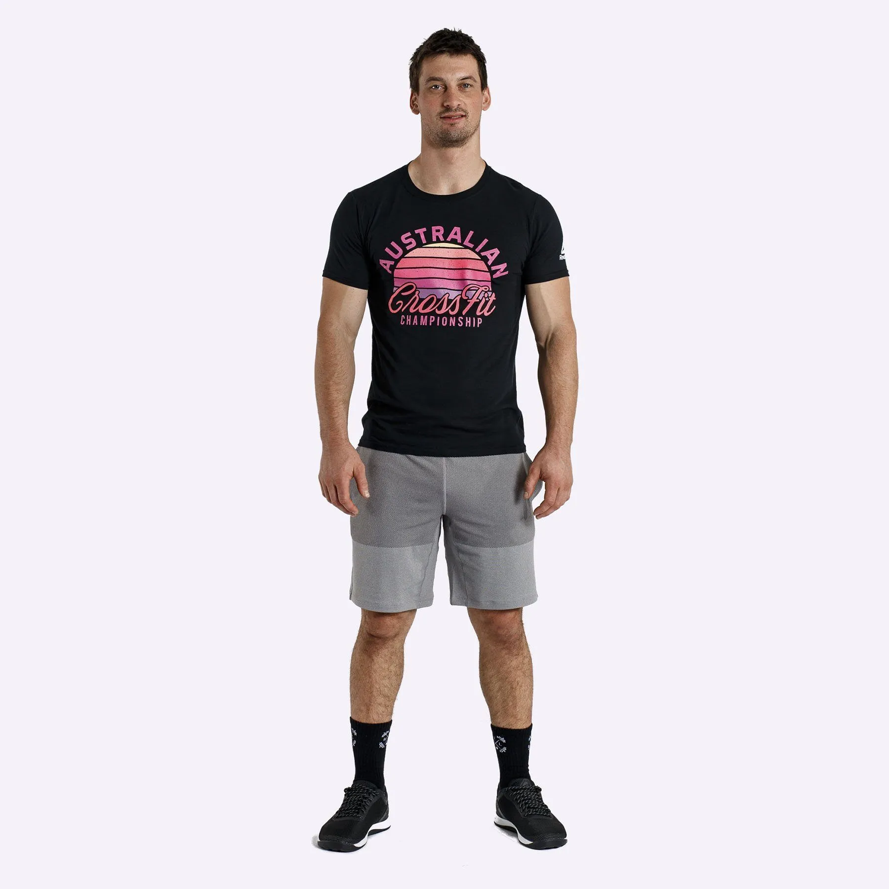 Reebok - Australian CrossFit Champs Men's T-Shirt - Black