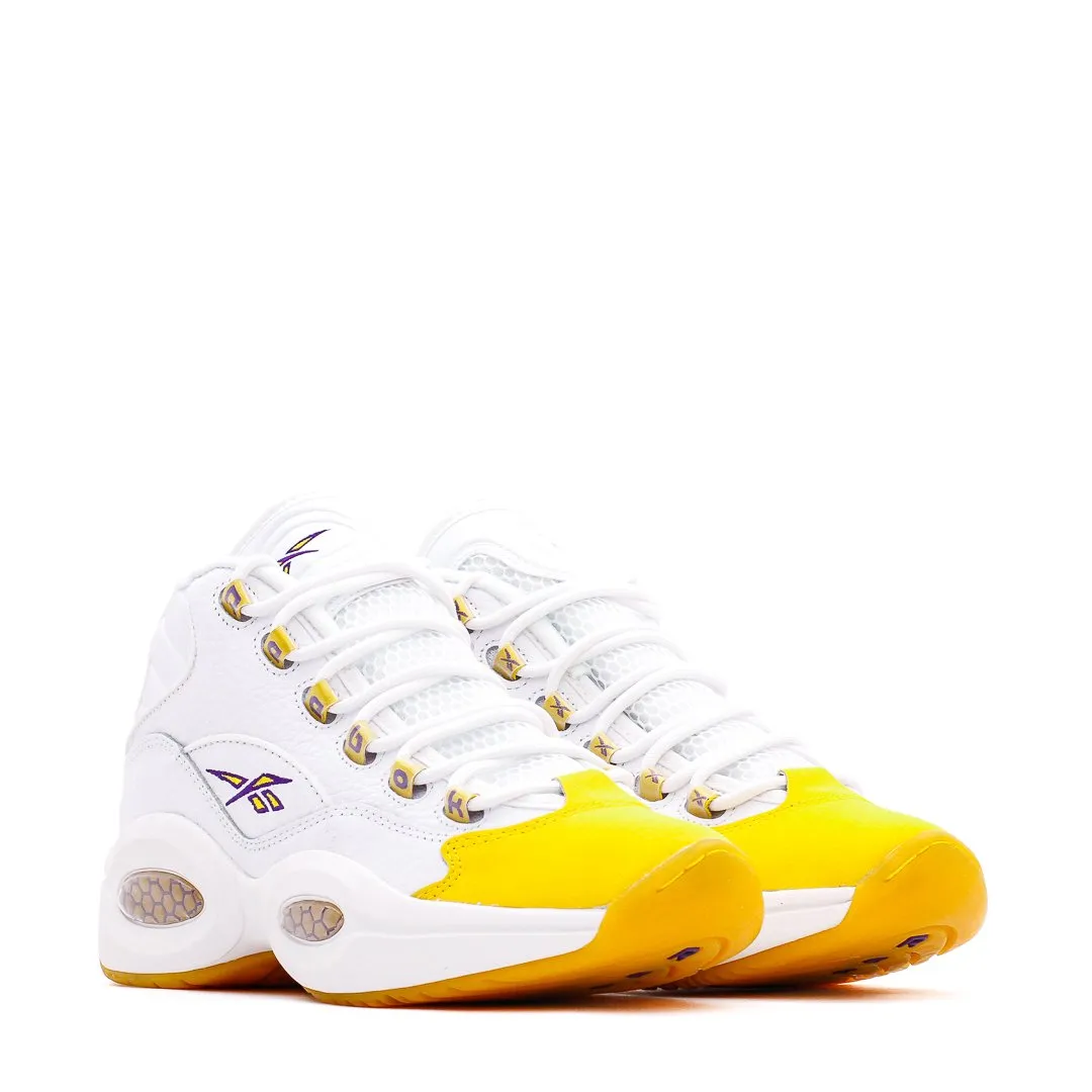 Reebok Classics Men Question Mid Allen Iverson Yellow Toe Core FX4278