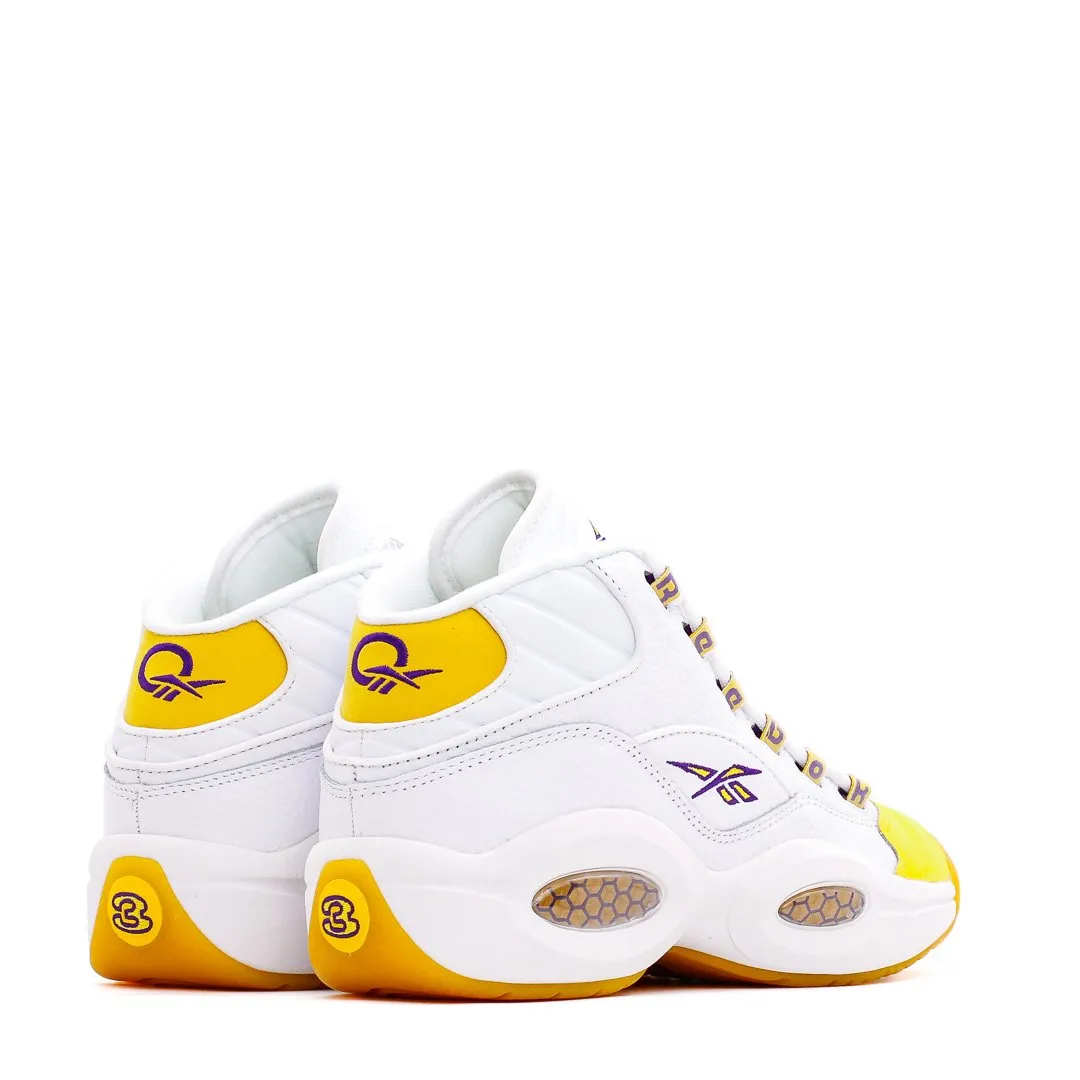 Reebok Classics Men Question Mid Allen Iverson Yellow Toe Core FX4278