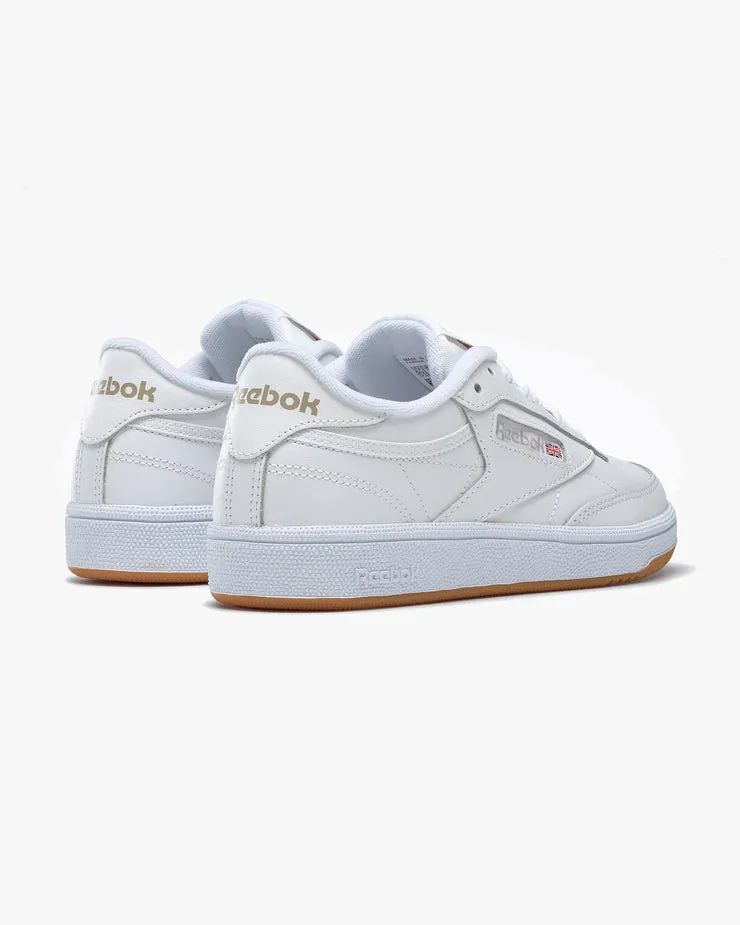 Reebok Classics Womens Club C 85 - White / Light Grey / Gum