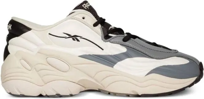 Reebok LTD DMX Run 6 logo-embroidered sneakers Grey