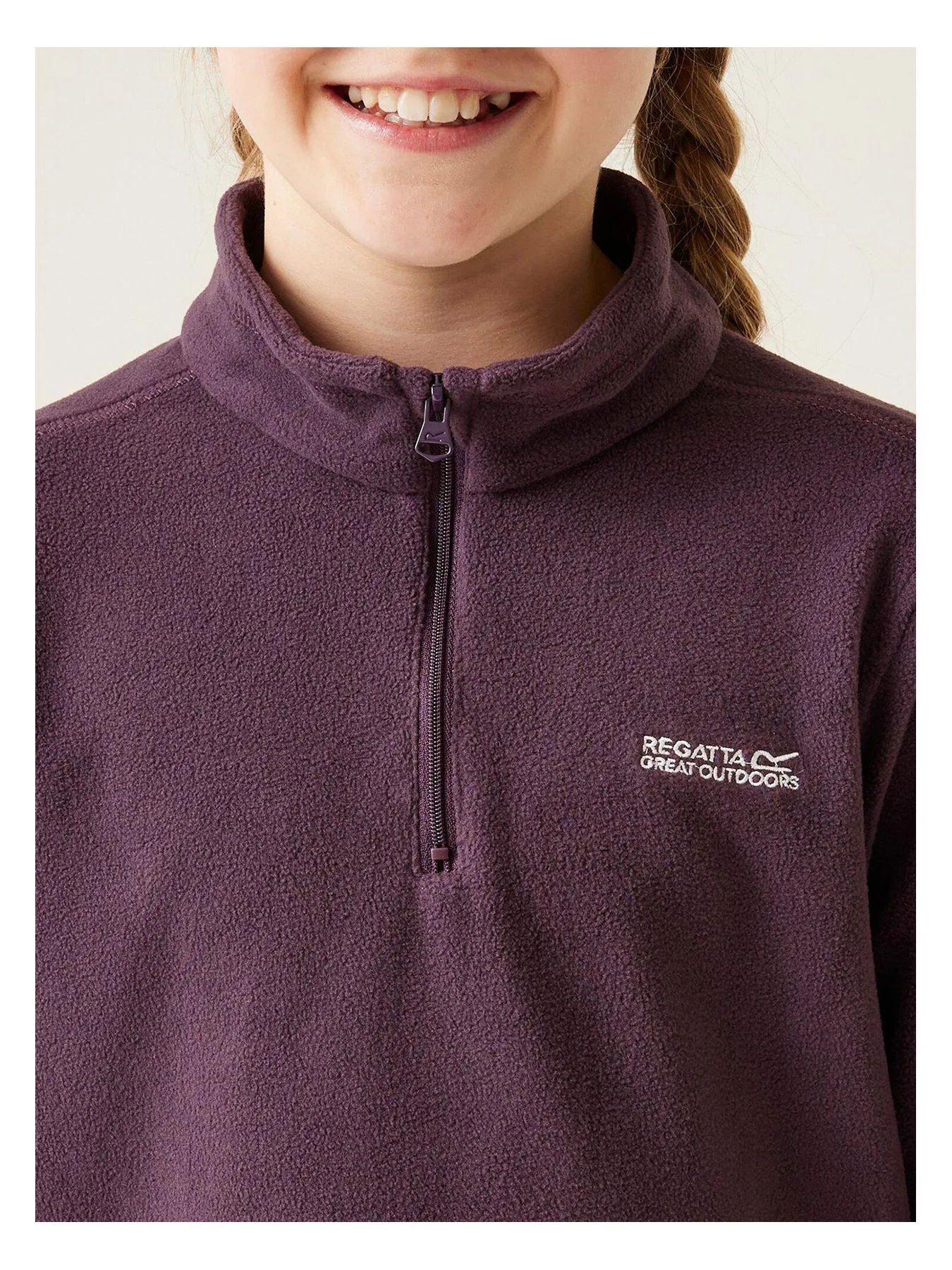 Regatta Kids Hot Shot Ii Fleece-plum