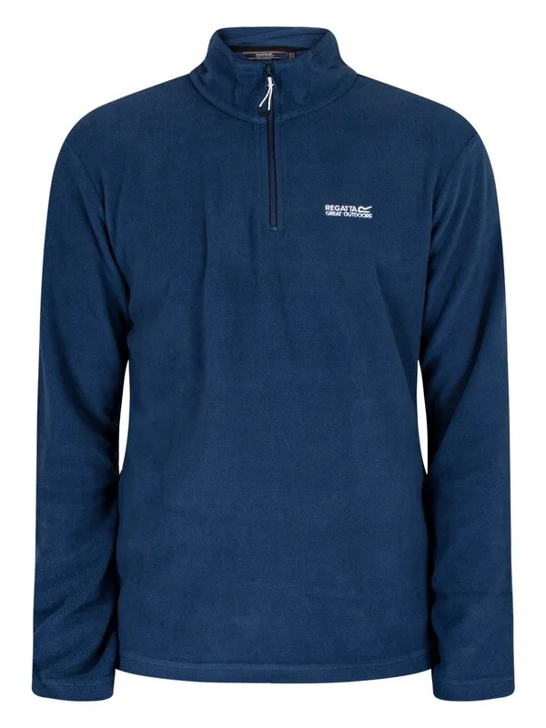 Regatta Thompson Fleece Zip Sweatshirt - Admiral Blue