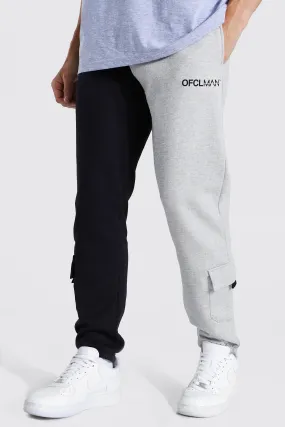 Regular Official Man Spliced Joggers