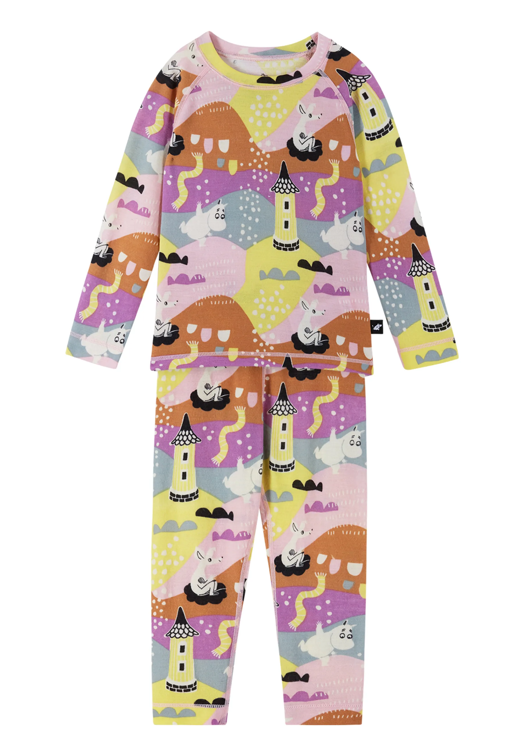 Reima Kids' Thermal Set Moomin Trivsam Pale Rose | Buy Reima Kids' Thermal Set Moomin Trivsam Pale Rose here | Outnort