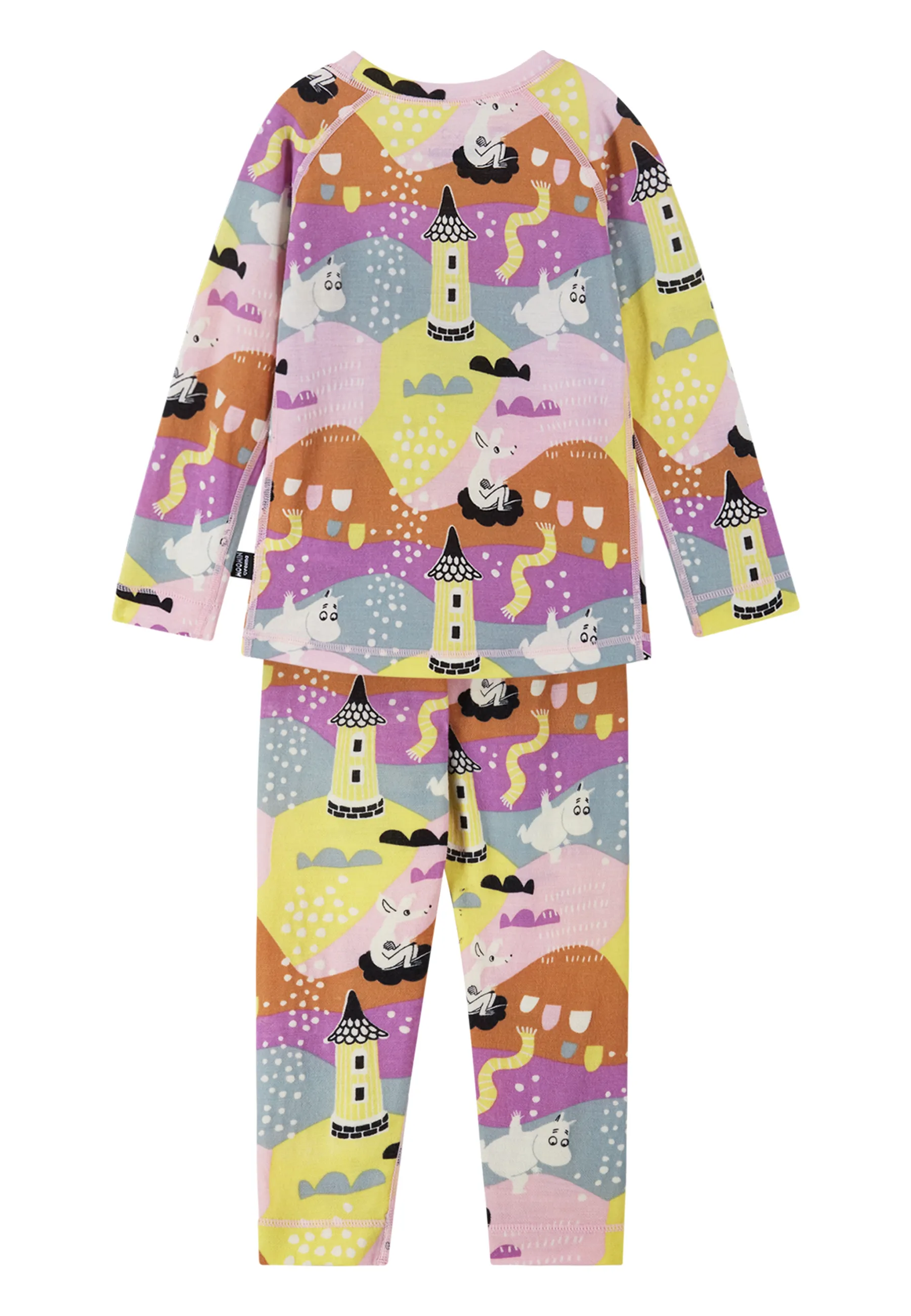 Reima Kids' Thermal Set Moomin Trivsam Pale Rose | Buy Reima Kids' Thermal Set Moomin Trivsam Pale Rose here | Outnort