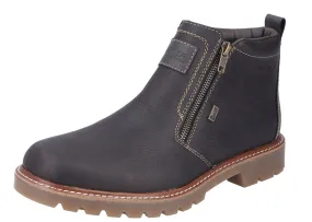 Rieker Moro Warmlined Side Zip Boot Brown