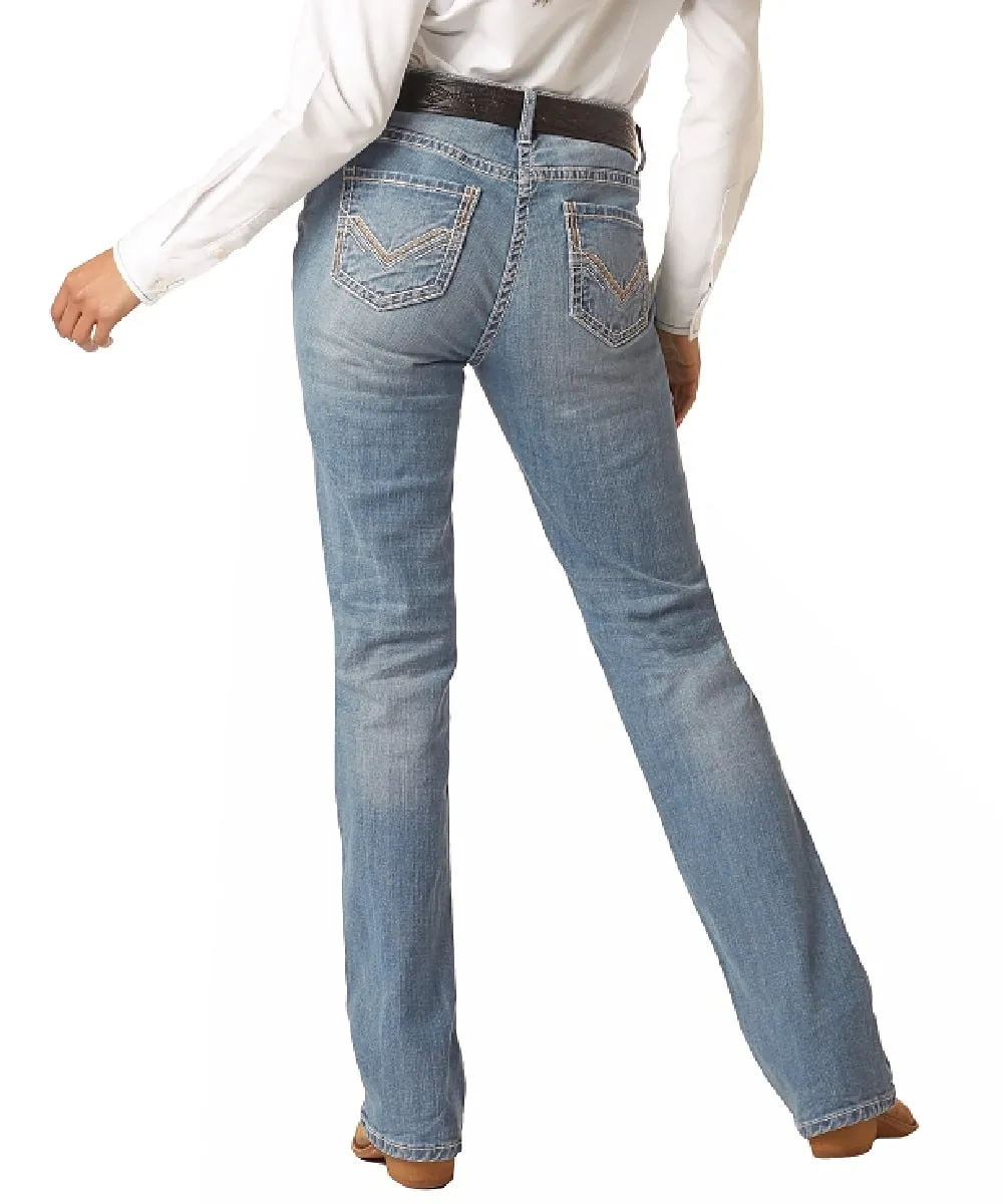 Rock & Roll Cowgirl Women's Riding Boot Cut Jean