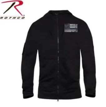 Rothco Thin Blue Line Concealed Carry Zippered Hoodie