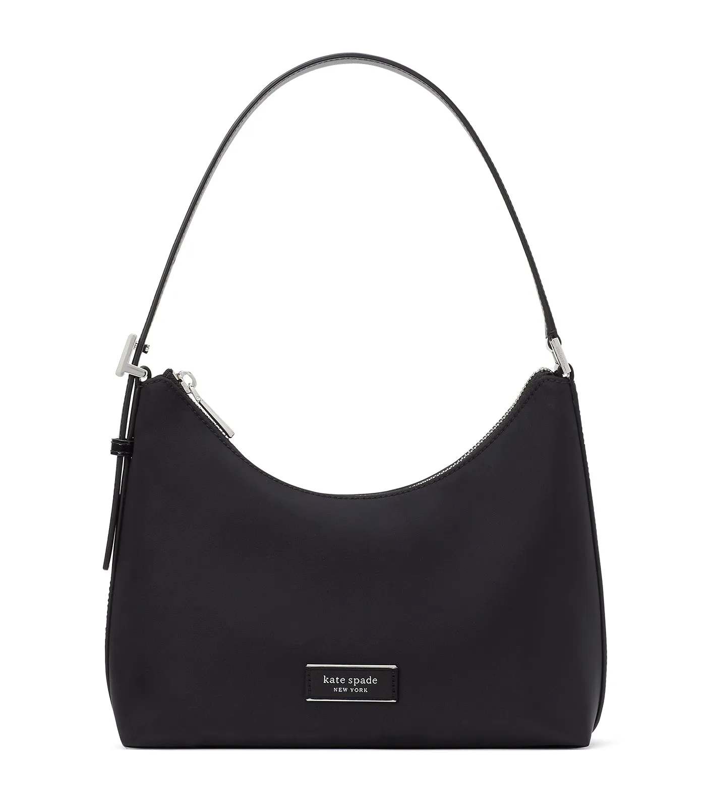 Sam Icon Nylon Small Shoulder Bag Black