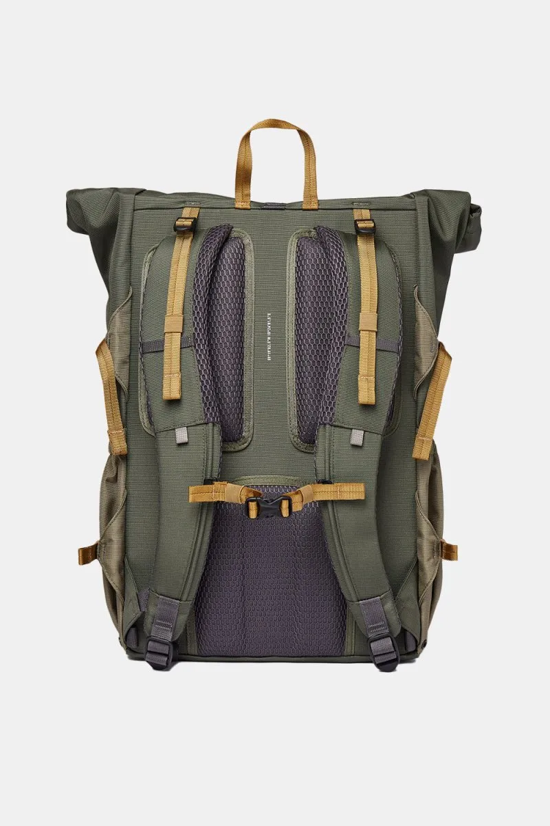 Sandqvist Forest Hike Technical Rolltop Backpack (Trekk Greenleaf)