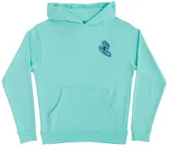 Santa Cruz Kids Screaming Hand Pull Over Hoodie (Mint)