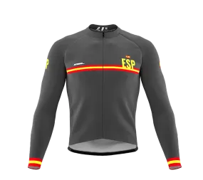 ScudoPro Pro Thermal Long Sleeve Cycling Jersey Country CODE Spain Gray | Men and Women