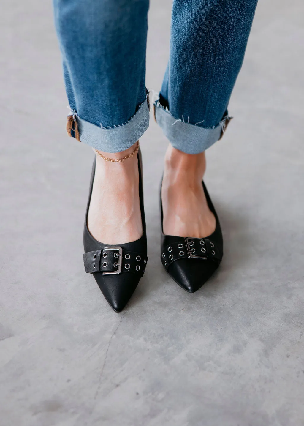 Selina Pointed Toe Flats