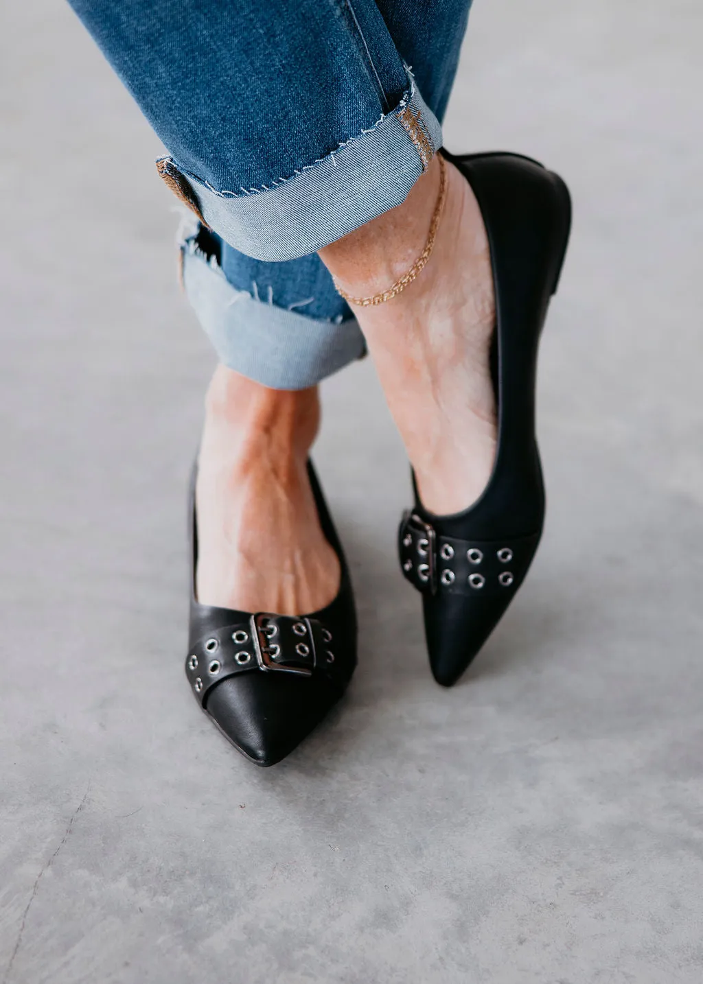 Selina Pointed Toe Flats