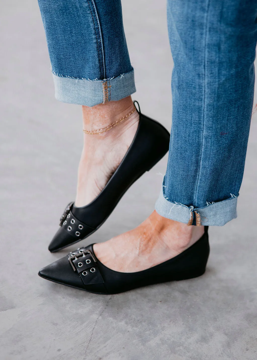 Selina Pointed Toe Flats