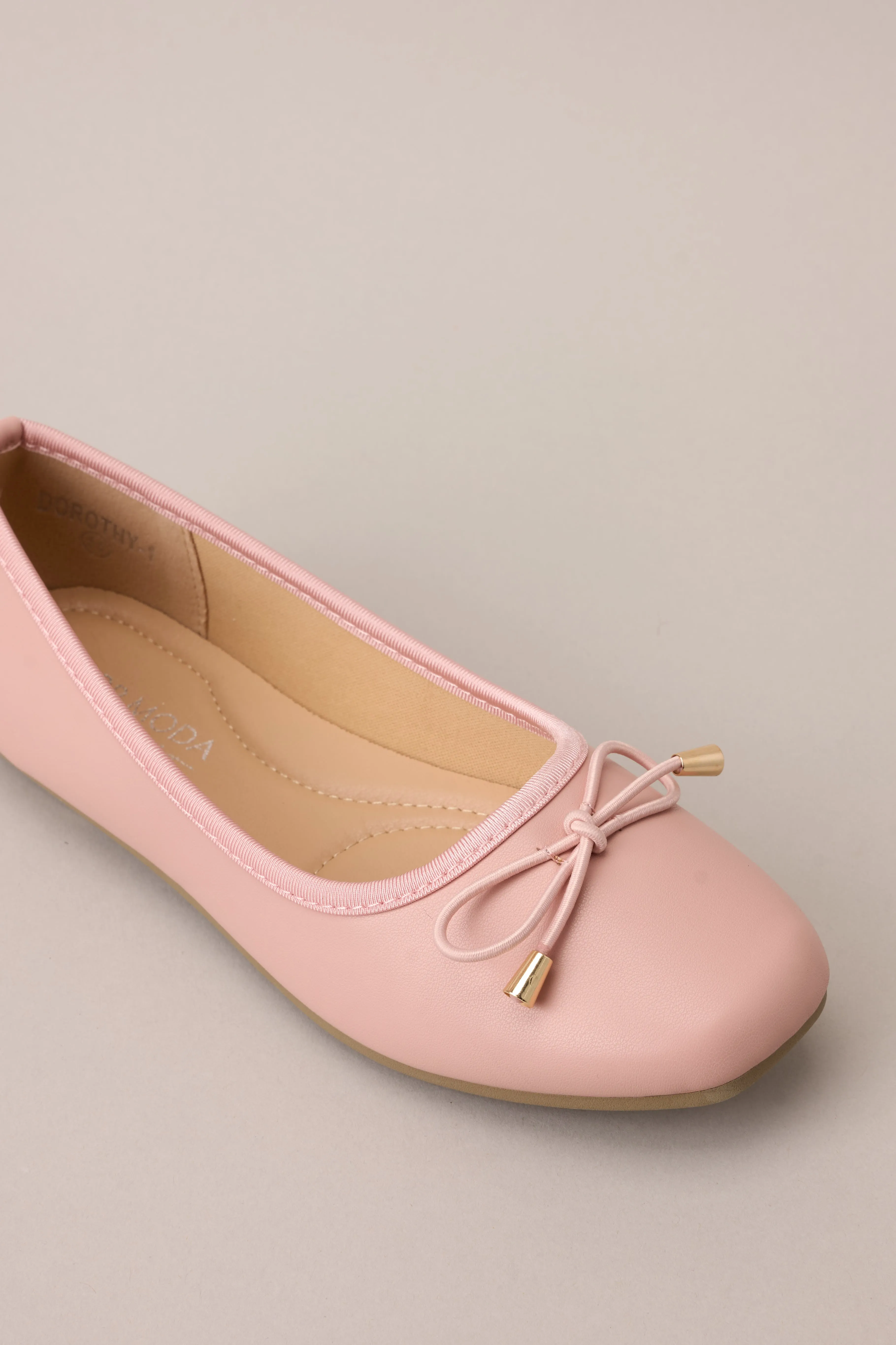 Serene Steps Dusty Pink Ballet Flats