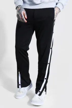 Side Tape Popper Tricot Joggers