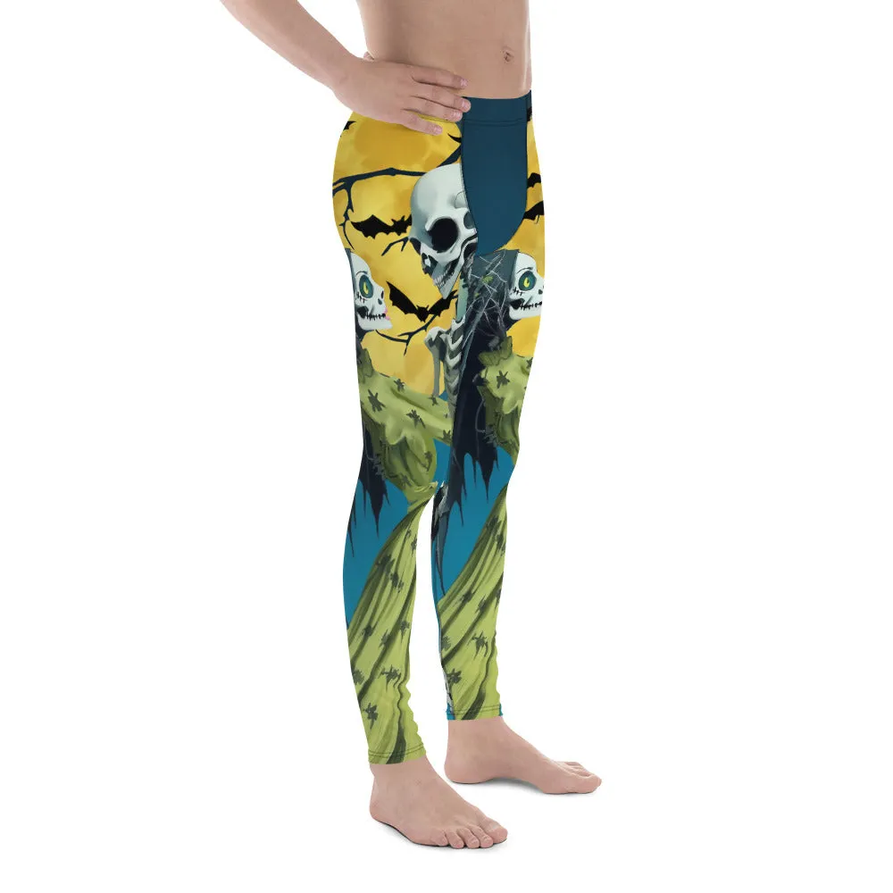 Skeleton and Zombie Men's Leggings