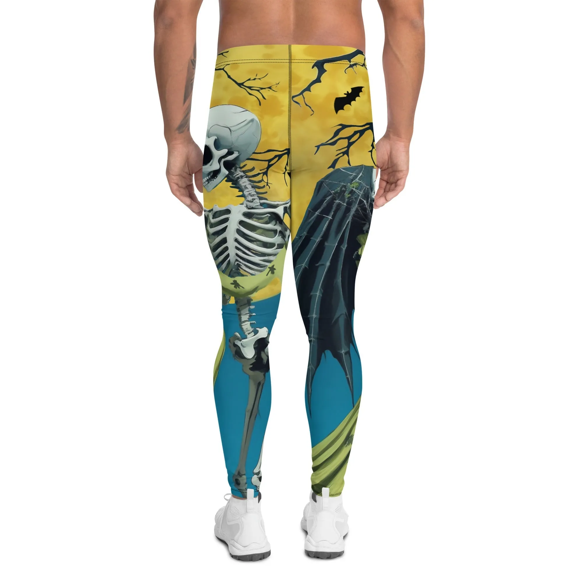 Skeleton and Zombie Men's Leggings