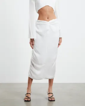 SNDYS Jada Skirt White